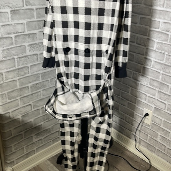 NWT Silver Lilly Oh Deer Slim Buffalo Plaid Flapjack Pajamas - Picture 7 of 17